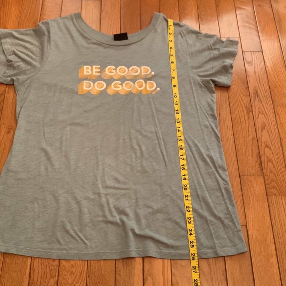 Blank Paige “Be Good Do Good” Shirt (Teal) - Picture 7 of 8